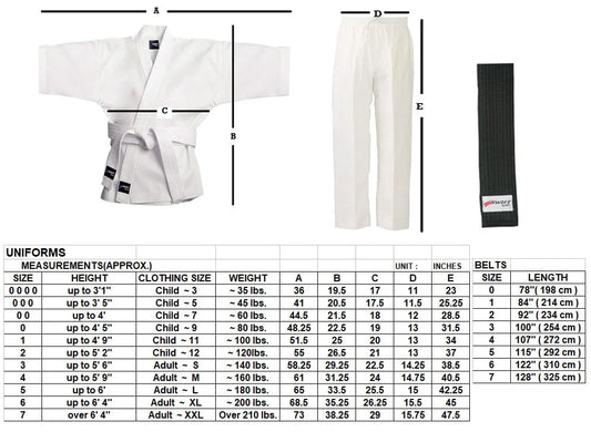 White Karate Uniform