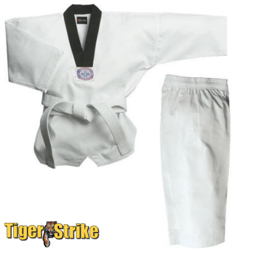 Black/Poom V-Neck Uniform