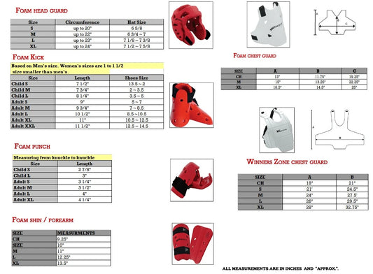 Foam Chest Guard