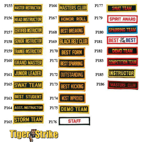 Flag Patches – Tigerstrike Martial Arts